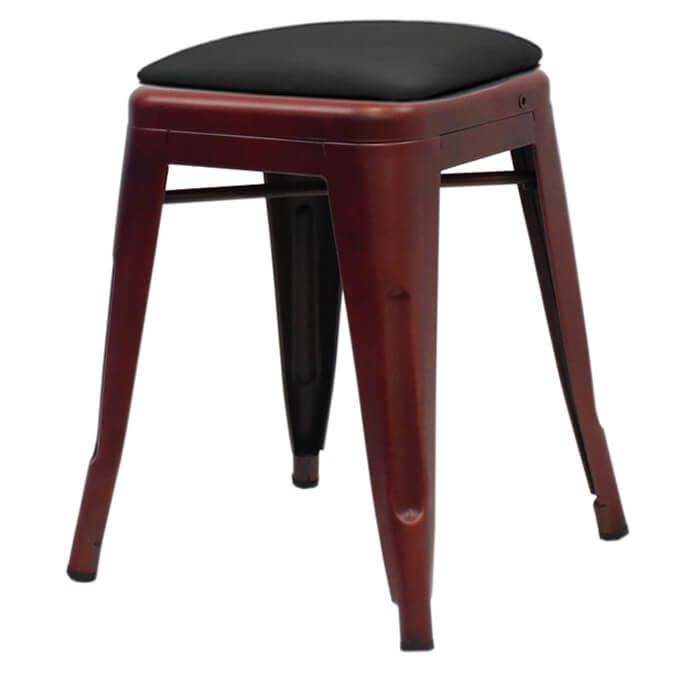 Copper Tolix low stool dome seat