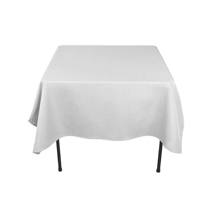 Easycare square tablecloth