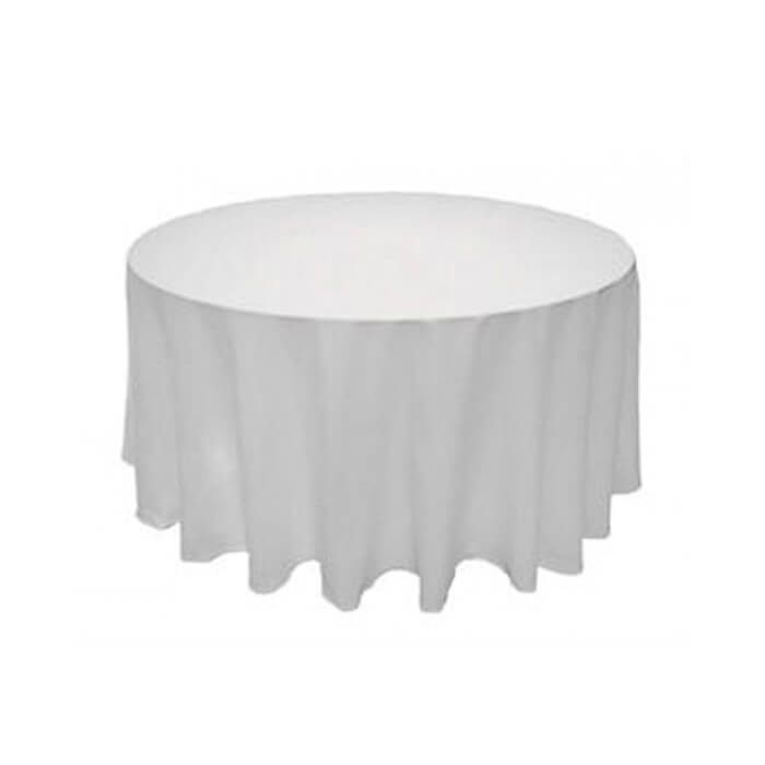 Easycare round tablecloth