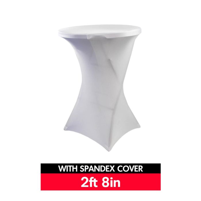 2ft 8in round plastic folding table profile