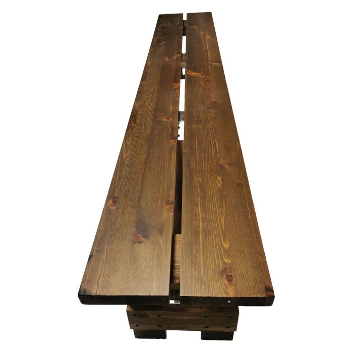 183cm Rustic Folding Farm Bench
