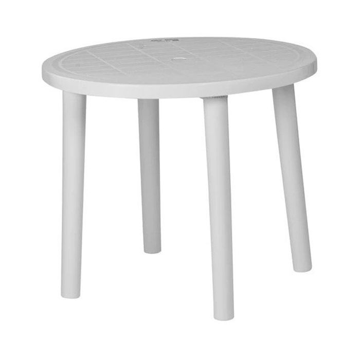 Tossa Plastic Patio Table White