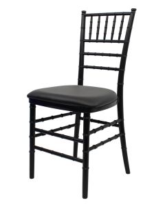 Resin Chiavari Banqueting Chair Black