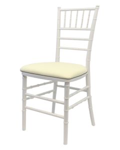 Resin Chiavari Banqueting Chair White