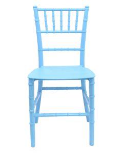 Children's Resin Chiavari Blue Chair