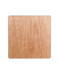 2ft Square Wooden Trestle Table (61cm)
