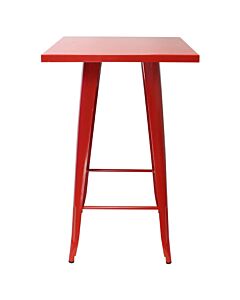 Tolix Bar Table - Gloss Red