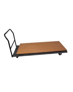 Flatbed rectangle table trolley